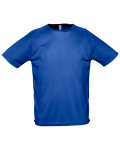 SOL's Sporty Sport T-shirt met eigen bedrukking-241 - Royal Blue-XS