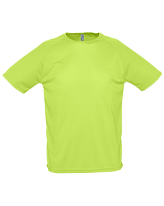 SOL's Sporty Sport T-shirt met eigen bedrukking-286 - Neon Green-XS