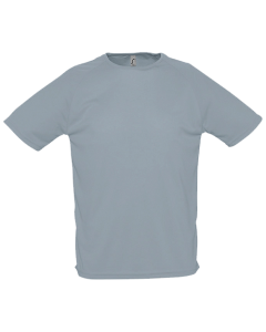 SOL's Sporty Sport T-shirt met eigen bedrukking-342 - Pure Grey-XS