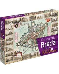 Legpuzzel Cartografie Breda (1000 stukjes)