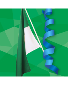 Groen Witte vlag van Princenhage