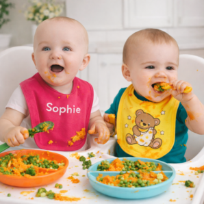 Slabbetje met eigen ontwerp – een klein cadeau met grote glimlach