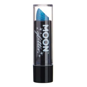 Holografische lipstick blauw 5 g – opvallende glitterglans