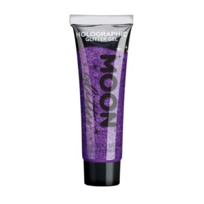 Glitter gel fijn holografisch - paars - 12ml – sprankelend glittereffect