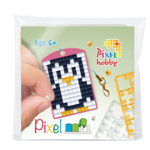 Pixelhobby Pinguïn – Medaillon Startset