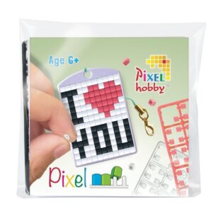 Pixelhobby I Love You – Medaillon Startset