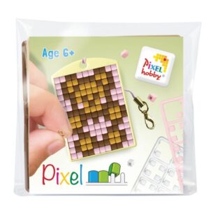 Pixelhobby Teddybeer – Medaillon Startset