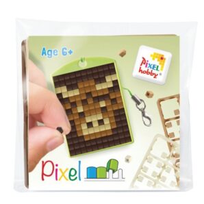 Pixelhobby Schotse hooglander – Medaillon Startset
