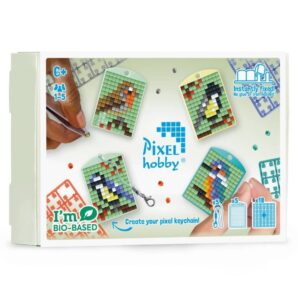 Pixelhobby Vogels – Medaillon Thema Box