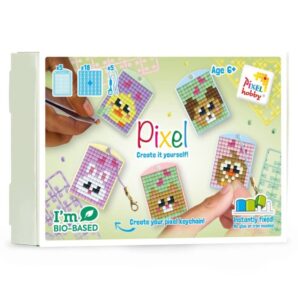 Pixelhobby Kawaii Huisdieren – Medaillon Thema Box